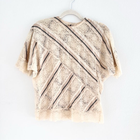 Vintage Koos Designer Lace Blouse - Picture 1 of 5